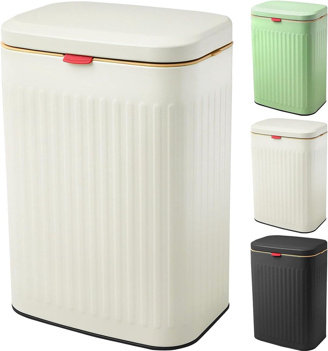 Goedkoopste Keuken afvalemmer met deksel, 8 l roestvrij staal, hangende vuilnisemmer om op te hangen aan laden en kastdeuren, wandmontage, compostemmer, biologische afvalemmer voor badkamer, kantoor, slaapkamer