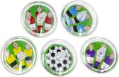 Tollen Voetbal 12 STUKS - Speelgoed - Traktatie - Uitdeelcadeaus voor kinderen - Tol