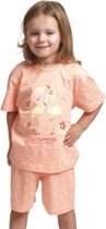 OUTFITTER MEISJESPYJAMA - FLAMINGO PEACH - MAAT 110