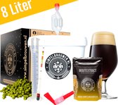 SIMPELBROUWEN® - Simpel Stout 8L Bierbrouwpakket - Zelf bier brouwen pakket - Startpakket - Gadgets Mannen - Cadeau - Cadeau voor Mannen en Vrouwen - Bier - Verjaardag - Cadeau voor man - Verjaardag Cadeau Mannen