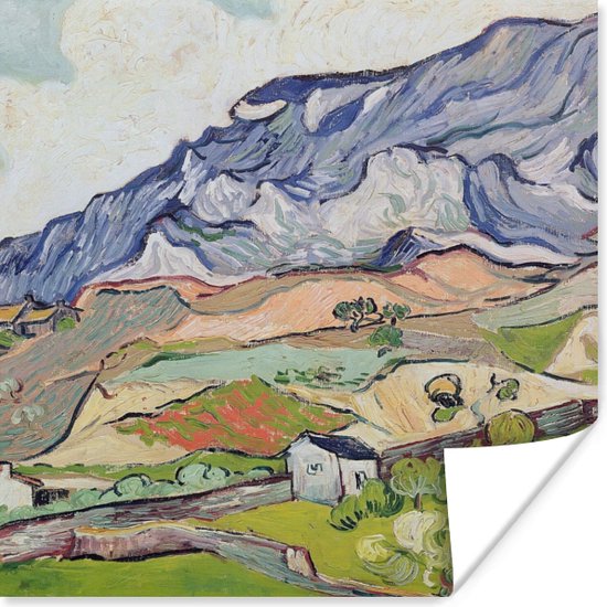 Poster De Alpen - Vincent van Gogh - 50x50 cm