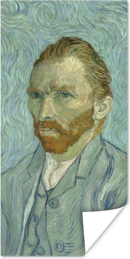 Poster Zelfportret - Vincent van Gogh - 60x120 cm