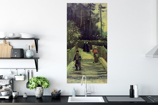 Affiche Chemin en pente à Montmartre - Vincent van Gogh - 60x120 cm
