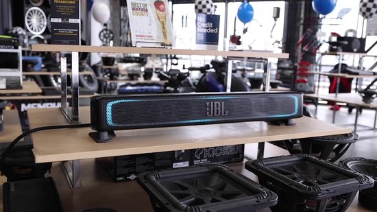 JBL RallyBar XL - 35 Bluetooth Universal Outdoor Vehicle Soundbar with Built-in