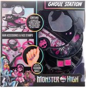 Monster High Ghoul Station - Accessoires pour cheveux et tampons - set de maquillage enfant