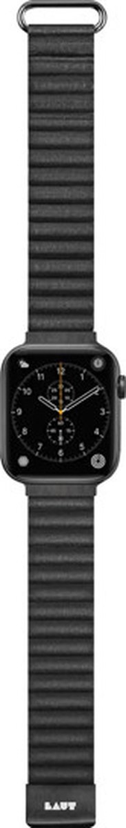 LAUT Novi Leather Loop Apple Watch 38mm / 40mm / 41mm midnight