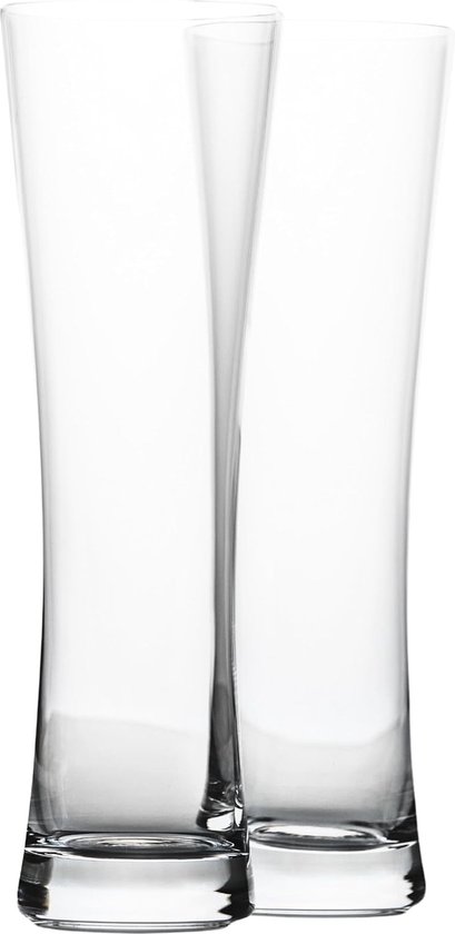 Bierglazen, set van 4, 500 ml bierglazen, een bijpassend cadeau, vaatwasmachinebestendig (bier 500 ml)