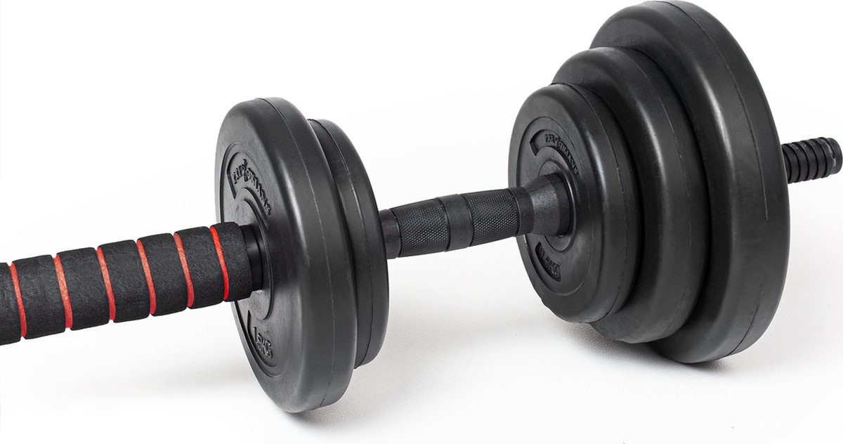 Halterset - verstelbare dumbbells - 2 in 1 - 40 kg – foto 5