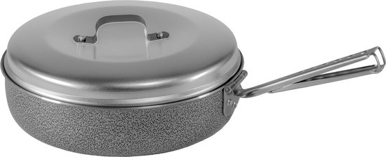 Trangia 726 Aluminium anti-aanbak campingpan 22 cm met deksel