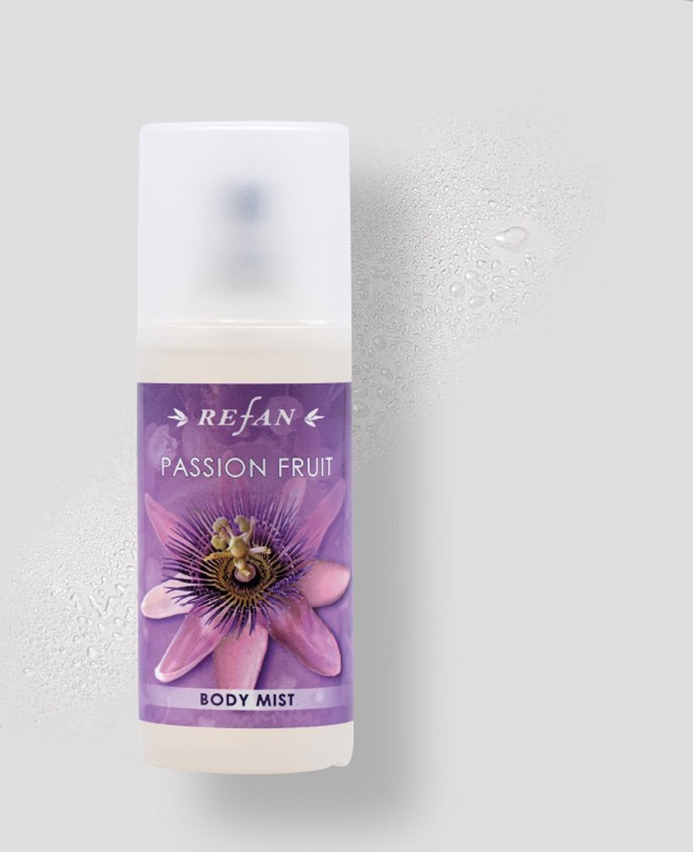 Goedkoopste Refan natuurlijke Passion fruit - body mist - antiallergisch toilette water 125ml