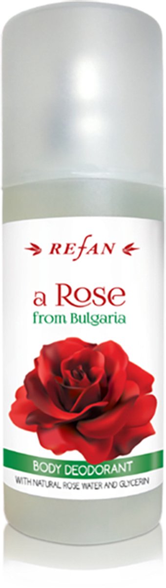 Goedkoopste Refan natuurlijke en hyper allergische Rozen water deodorant spray 125ml