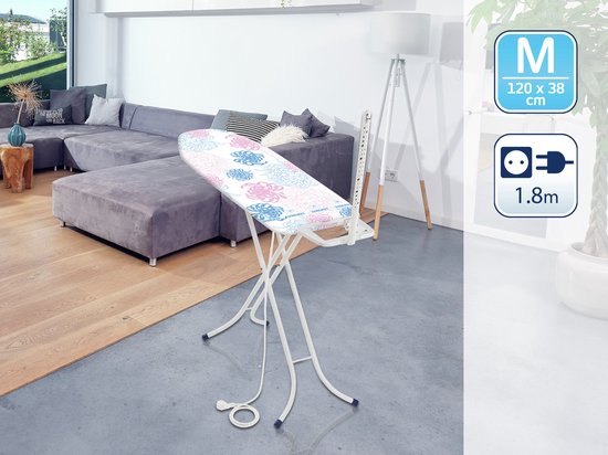Leifheit Bügeltisch Classic M Basic Plus Leifheit strijkplank Classic M Basic Plus - 120 x 38 cm strijkvlak | bol
