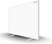 Quality Heating - AK Serie infrarood paneel - infrarood verwarmingspaneel - infrarood verwarming - staand - op wielen - verplaatsbaar infraroodpaneel met omkader - 450 Watt - 60 x 70 cm