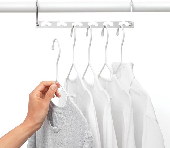 Rayen drie slimme kleding hangers om ruimte te besparen in elke kast.
