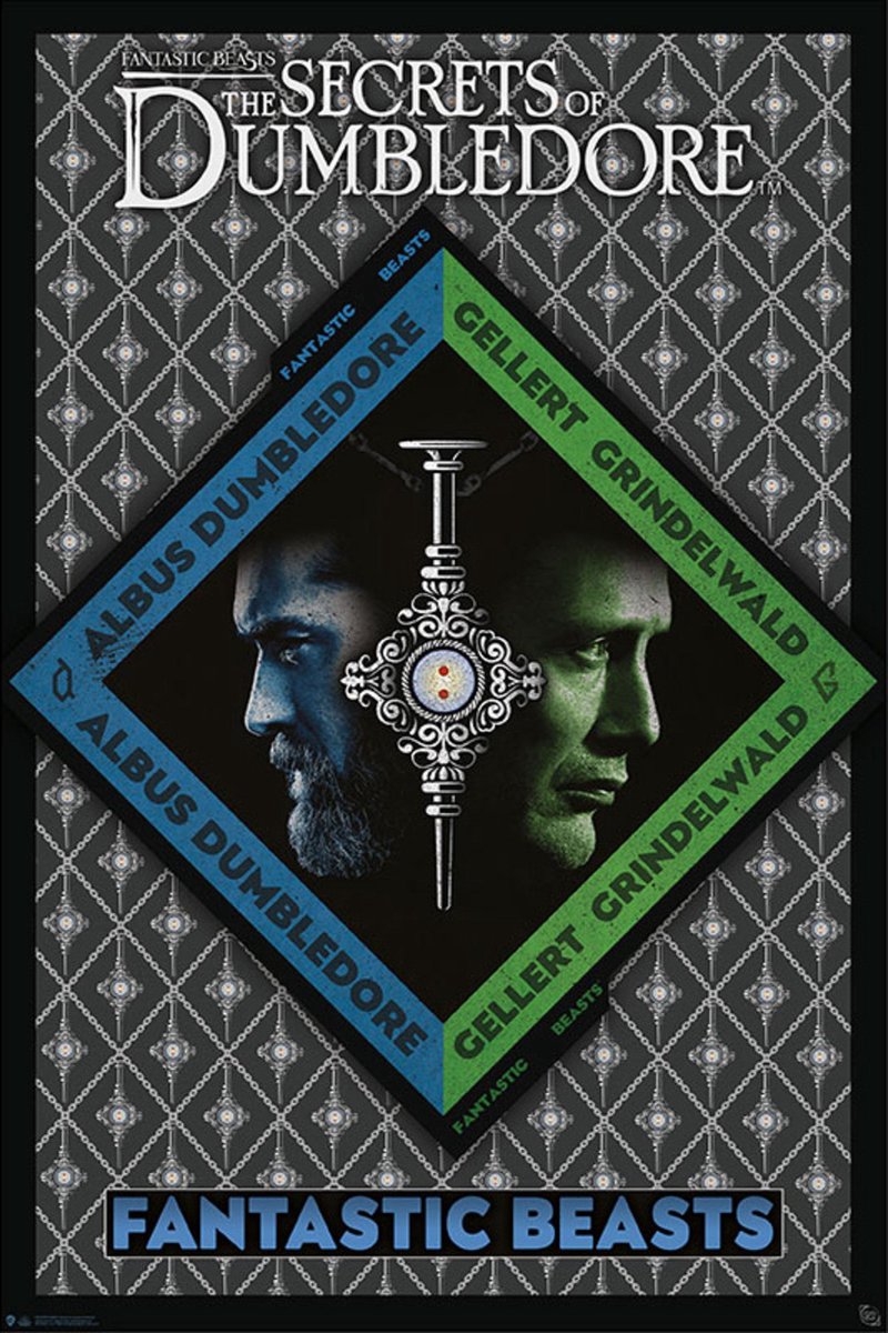 ABYSTYLE Poster Fantastic Beasts - Dumbledore vs Grindelwald 61x91,5cm Divers