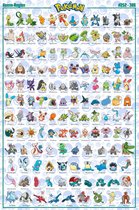 Poster Pokémon Hoenn German Characters 61x91,5cm