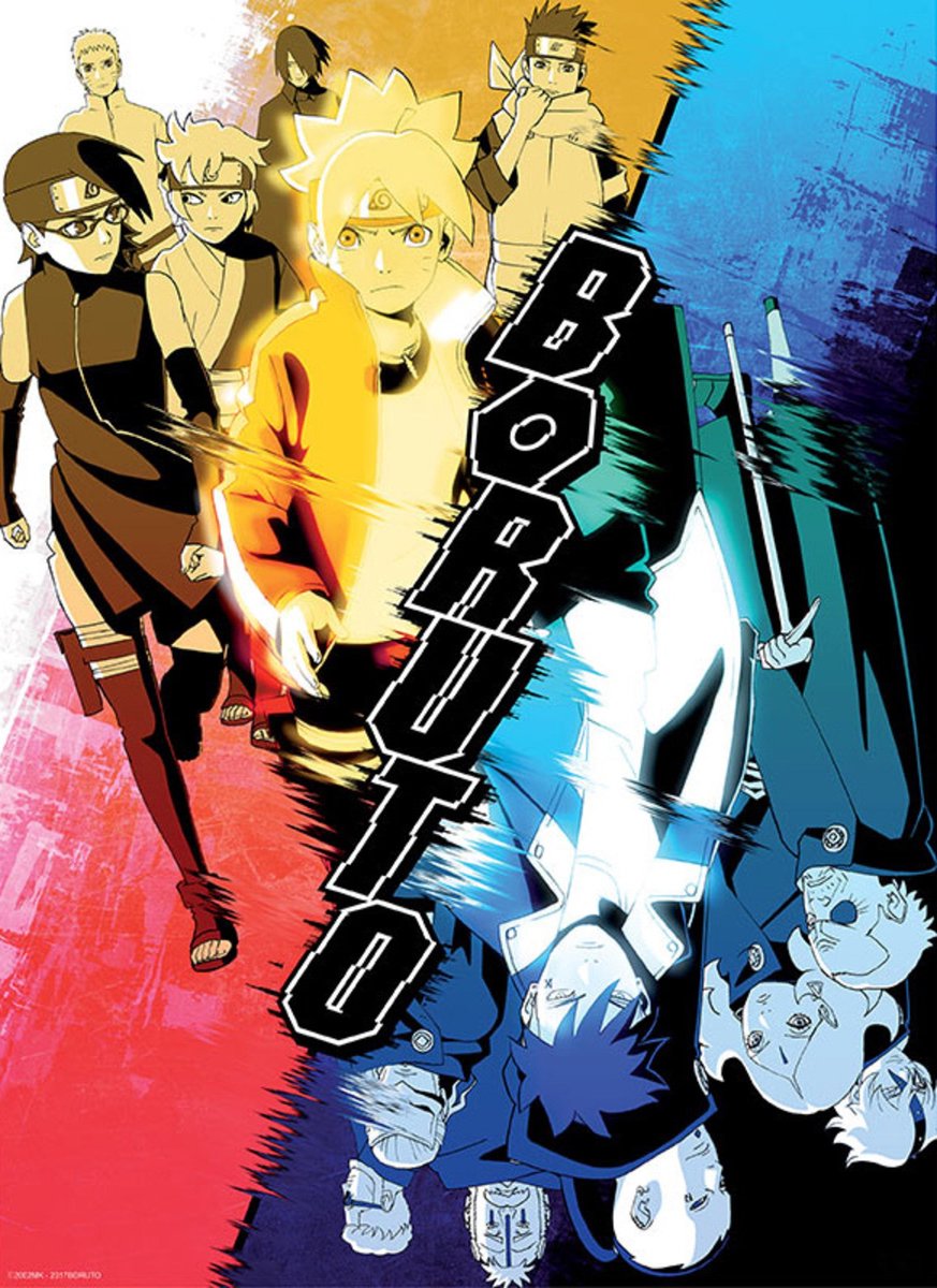 Poster Boruto - Konoha vs, Kara 38x52cm