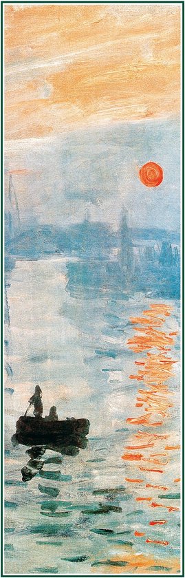 Kunstdruk Claude Monet - Impression 25x70cm