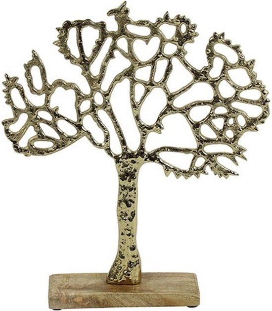 Countryfield Ornement arbre Wesly M or-L5B26H30CM