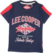 Lee Cooper Shirtje Lee Cooper blauw Kids & Kind Jongens - Maat: 134/140
