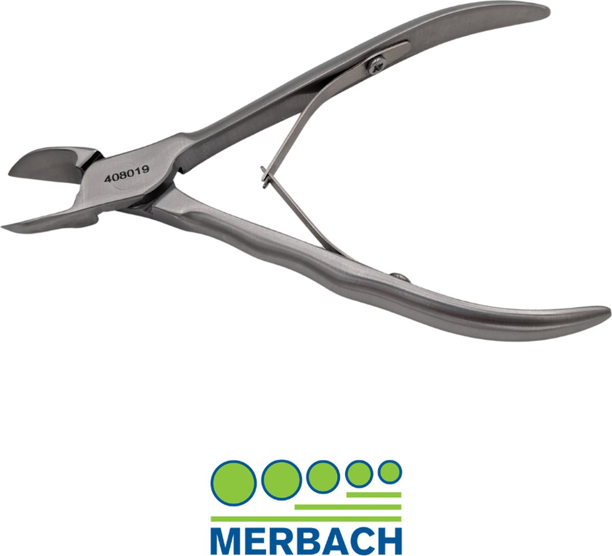 Goedkoopste Voordeelverpakking 4 X Merbach diabetische voettang, dubbele veer, 14 CM