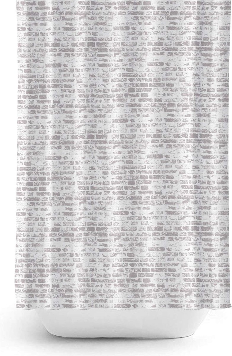Casabueno Douchegordijn – Modern Waterdicht & Sneldrogend – 120x200 cm – Anti-Schimmel, Wasbaar, Duurzaam – Wall - Shower Curtain Badkamer
