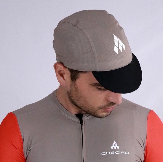 Queciao Pet - Cycling Cap - Fietspet - Sahara Bruin