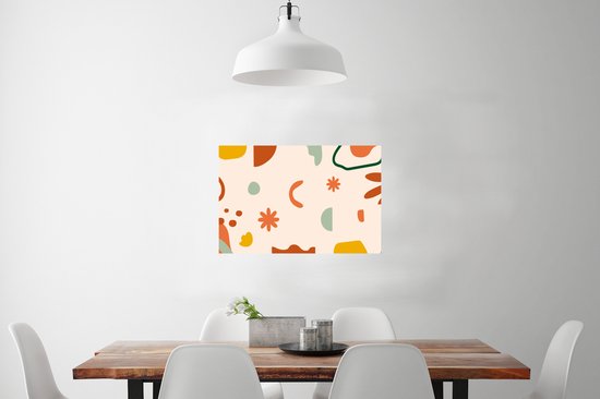 Affiche Formes - Motif - Fleurs - 60x40 cm