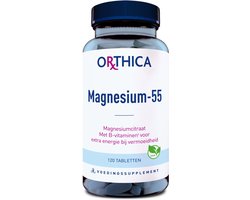 Orthica Orthica Magnesium-55 - magnesiumcitraat - 120 kleine tabletten