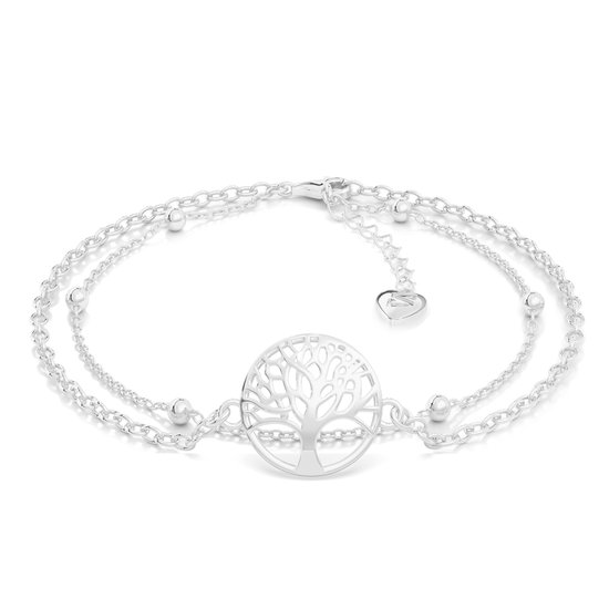 SERASAR Bracelet femme 925 [Vie] avec icône arbre, argent, cadeaux pour filles