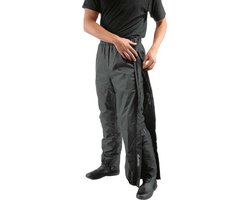 Difi Zip Regenbroek Zwart M