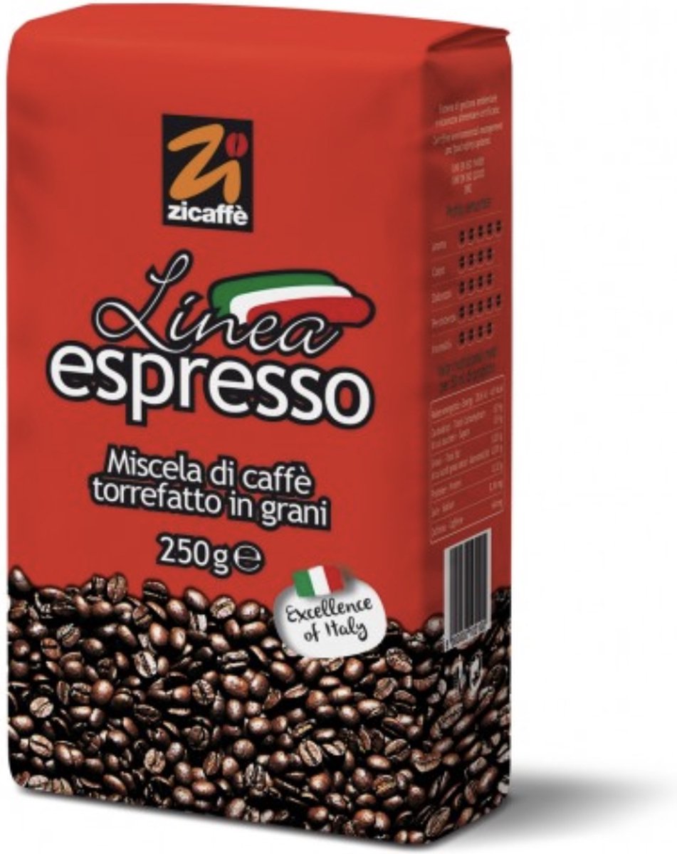 Koffiebonen - Zicaffè – Linea Espresso - 250 gr