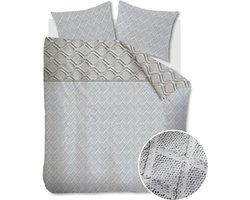 Riviera Maison Warmness dekbedovertrek - Tweepersoons - 200x200/220 - Gebroken wit