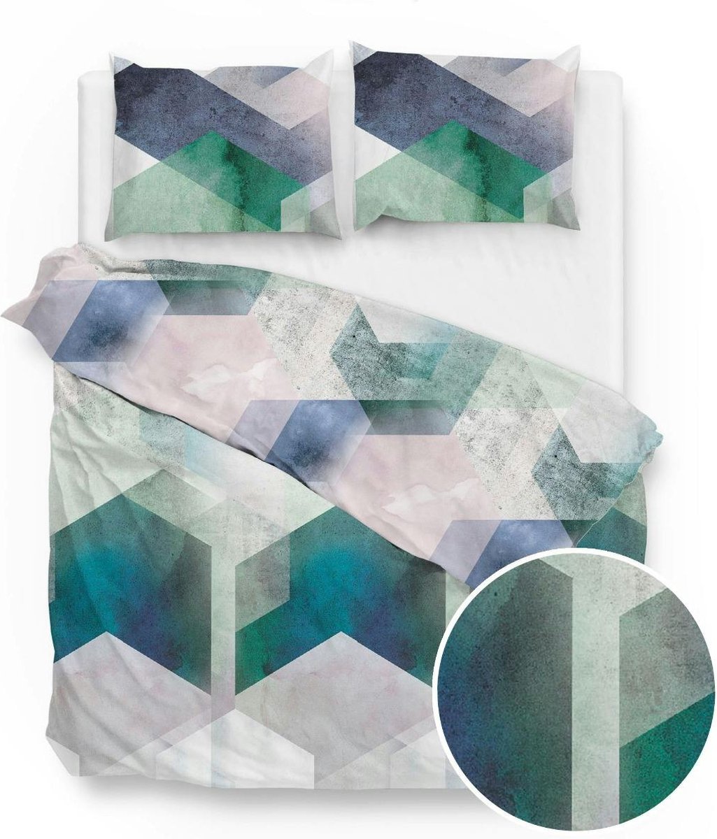 Zo!Home Jort Dekbedovertrek - Tweepersoons - 200x200/220 cm - Multi