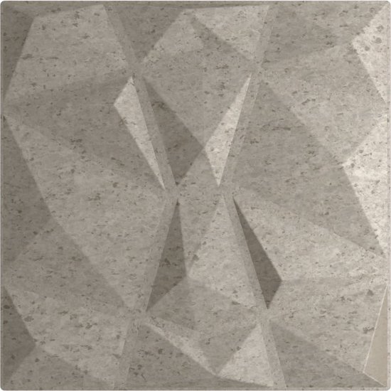 vidaXL-48-st-Wandpanelen-diamant-12-m²-50x50-cm-XPS-betongrijs