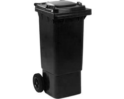 Afvalcontainer 80 liter grijs | Restafvalcontainer | Kliko