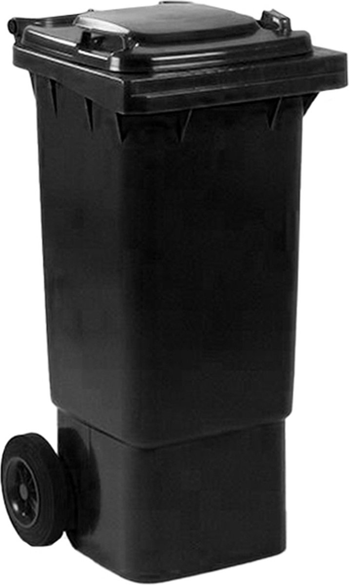 Afvalcontainer 80 liter grijs | Restafvalcontainer | Kliko