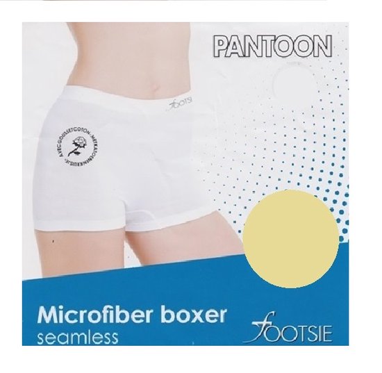 SOX by PANTOON Footsie Boxer Sans Couture Beige L/XL Respirant et avec gousset en coton