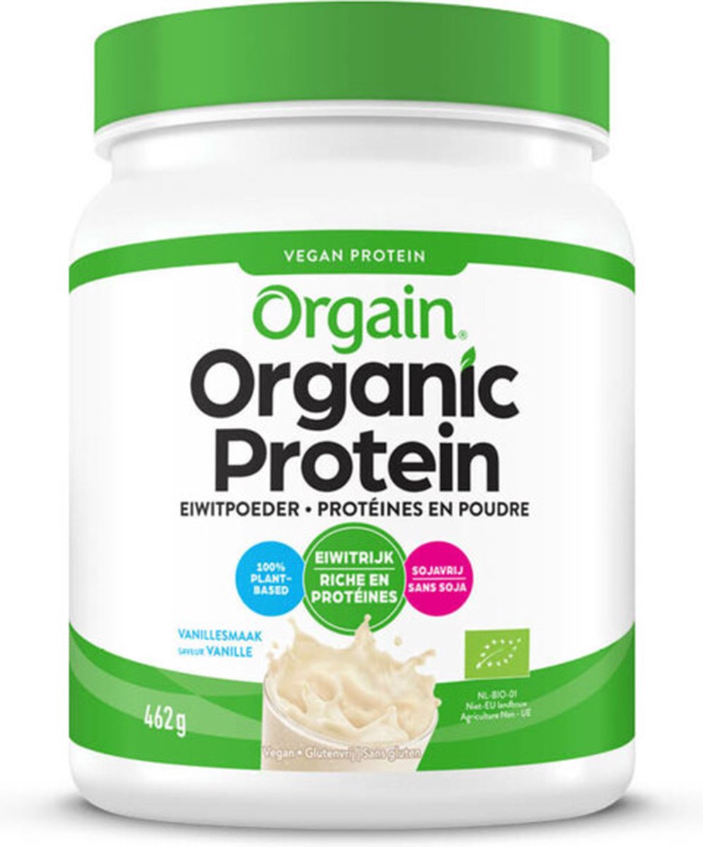 Goedkoopste Orgain Organic Protein Vanille Pdr 462g