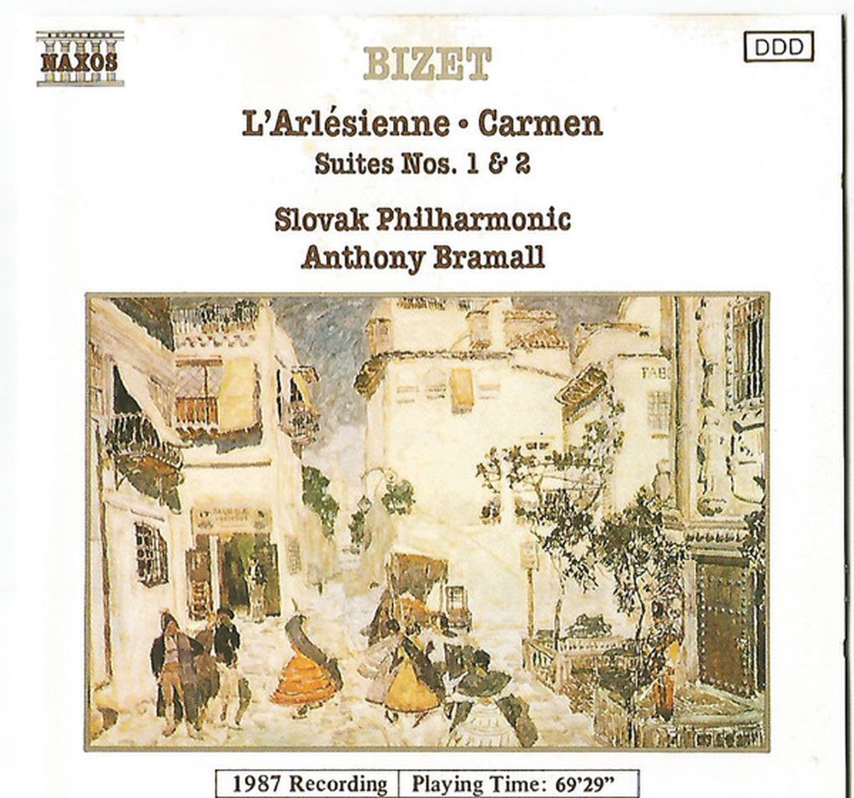 Anthony Bramall - Bizet, Slovak Philharmonic Orchestra – Carmen & L'Arlésienne /Suites (CD)