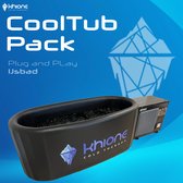 Khione CoolTub Pack C2 - Bain de glace avec Refroidissement - 3500 watts Capacité de refroidissement - Refroidit jusqu'au point de congélation - Système de filtre inclus