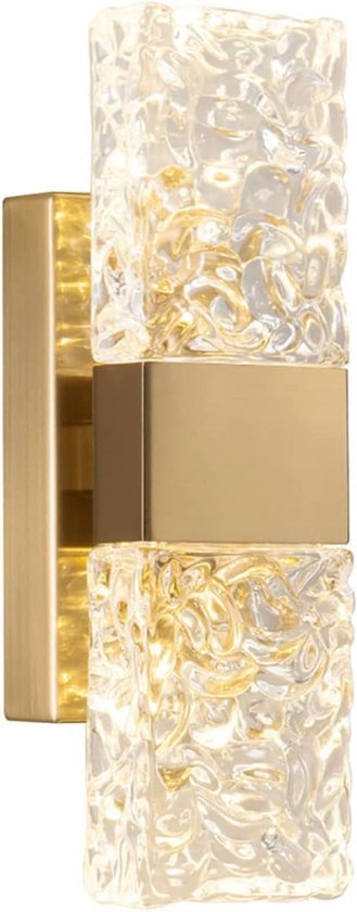 Nordic Kristallen Wandlamp - Moderne Gouden LED Wandkandelaars Lamp, Voor Woonkamer Slaapkamer Keuken Gang Binnenverlichting