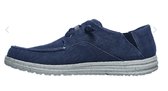 Skechers Heren Melson Volgo Grijs BLAUW 43