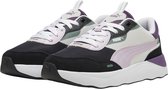 PUMA Runtamed Platform Dames Sneakers - Strong Gray-Grape Mist-PUMA White-Crushed Berry-Eucalyptus - Maat 38