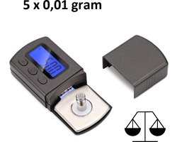 Naalddrukweegschaal | Naalddrukweger | Naalddrukmeter + Etui & Batterijen | High End Naalddruk Weegschaal | Naalddruk Weger voor Draaitafel