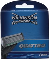 Voordeelverpakking 4 X Wilkinson Quattro Titanium 8-pak Regular 6122