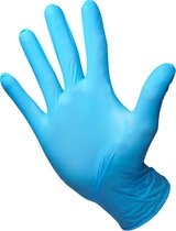 DULA Wegwerp Handschoenen - Maat XL - Nitril handshoen - Poedervrij - Blauw - 100 stuks