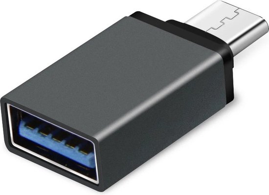 USB C naar USB Adapter - USB-C naar USB convertor - opzetstuk - USB 3.1 to USB C HUB - pc - laptop - USB C naar USB A female - telefoon - adapter - Zwart