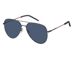 Tommy Hilfiger Th 2111/G/S Piloot Metaal Heren Zonnebril Tommy Hilfiger Th 2111/G/S Piloot Metaal Heren Zonnebril