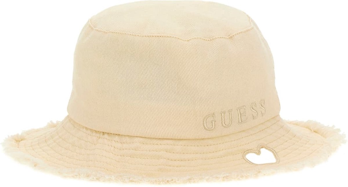 Guess Rain Hat Dames Hoed - Ivory - Maat L